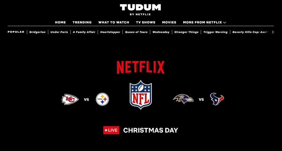 NetflixがNFLのクリスマス中継権を獲得　制作提携先探しに苦戦も