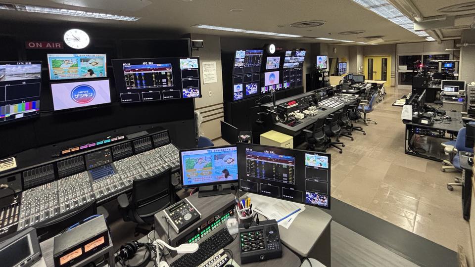 熊本放送　テレビサブシステムをIP化　～選挙特番での作業軽減が実現～